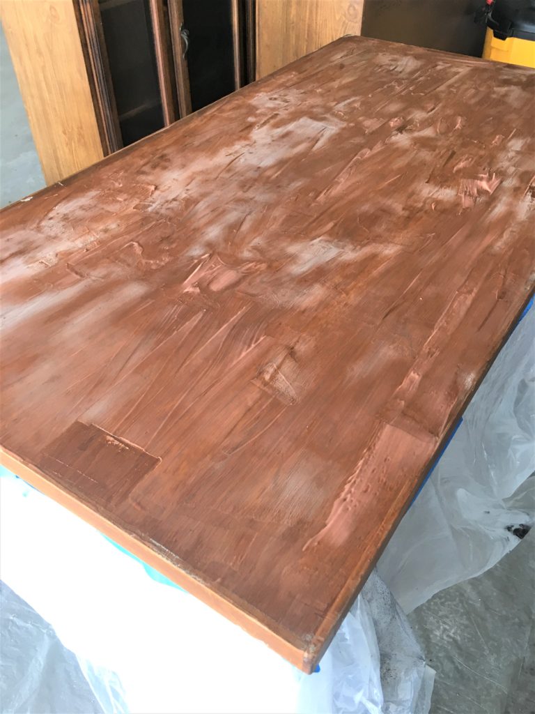 Stripping Wood Furniture with Cirtristrip
