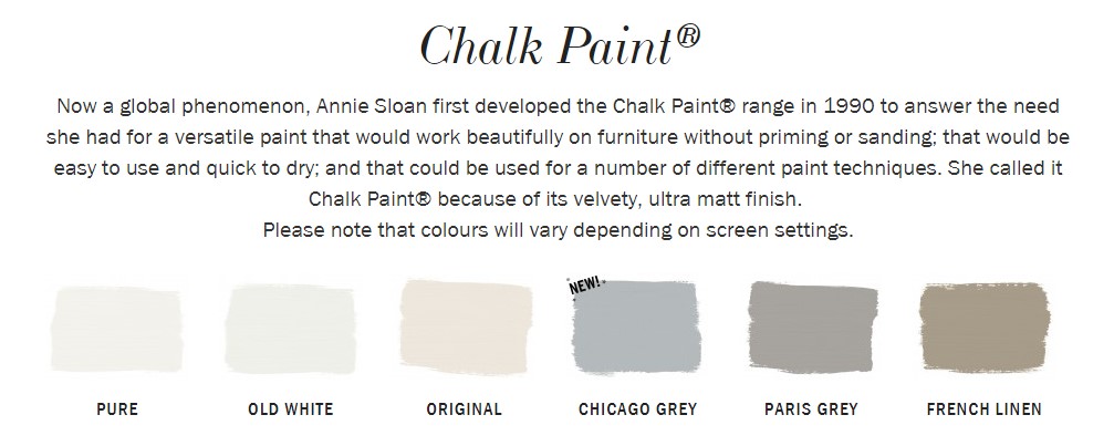 Annie Sloan Paris Grey Chalk Paint
