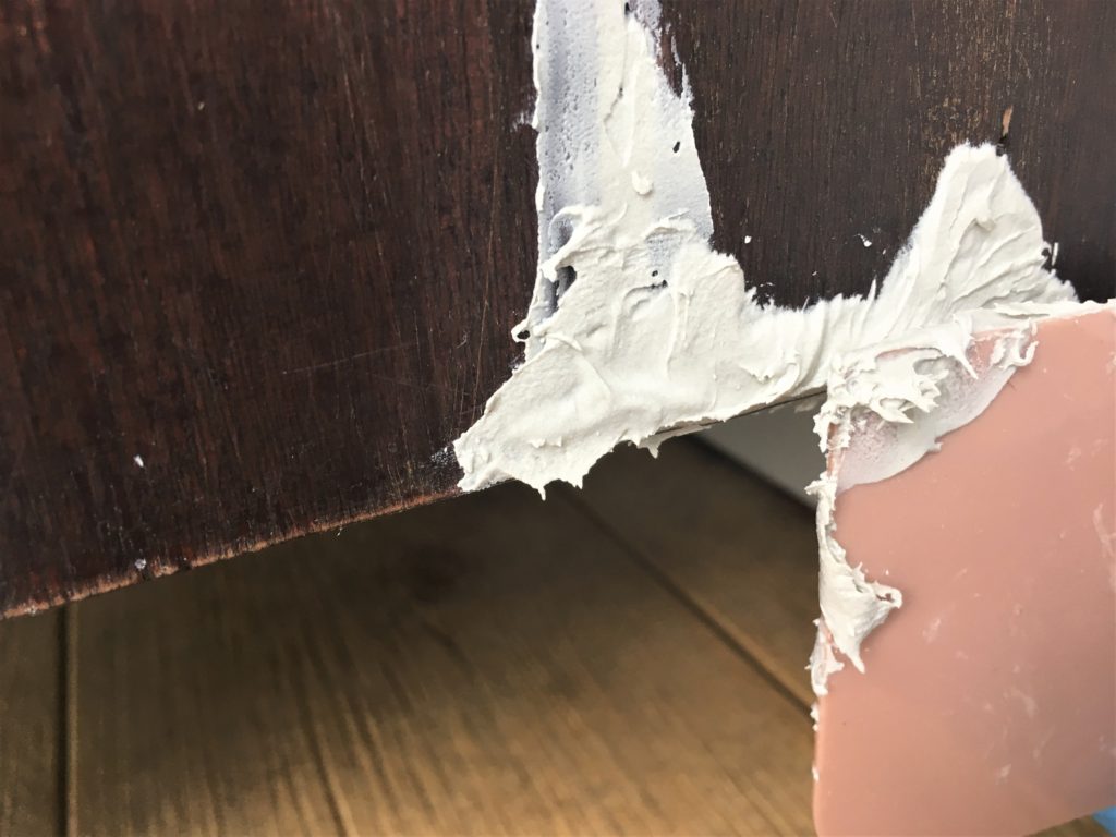 Furniture Repairs: Bondo vs. Wood Filler - The Weathered Door