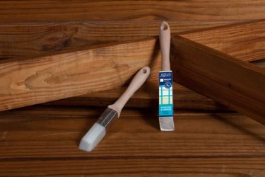 Zibra paint square brush on the furniture Refinisher's Gift Guide