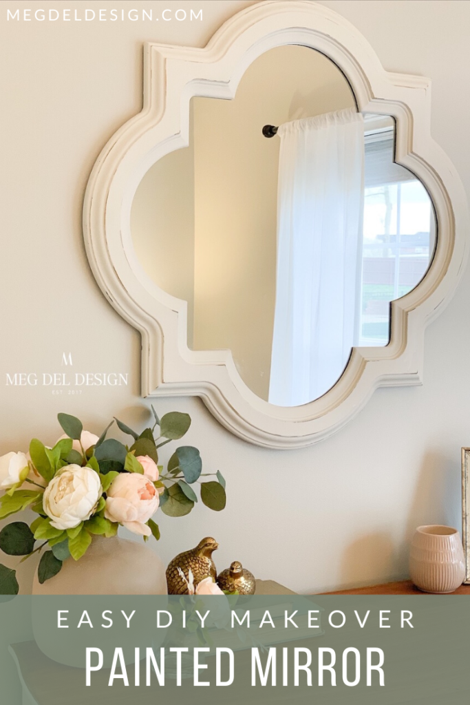 How To Paint A Mirror Meg Del Design, Diy Paint Mirror Frame