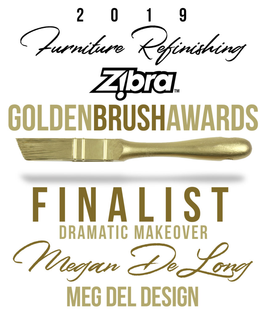 Golden brush awards finalist for dramatic makeover Meg Del Design